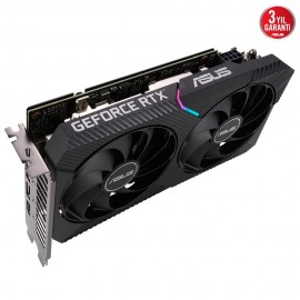 90YV0HH0-M0NA00 / 8 GB ASUS DUAL-RTX3050-O8G NVIDIA GDDR6 128Bit