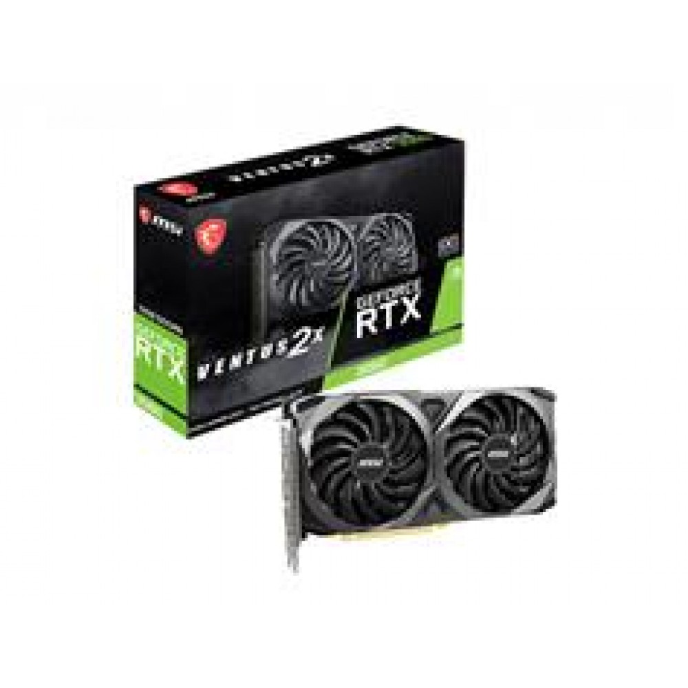 RTX 3060 VENTUS2X 12G OC / 12 GB MSI GEFORCE RTX 3060 VENTUS 2X 12G OC RTX3060 GDDR6 192B 3XDP 1XHDMI