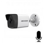 HIKVISION. 1043G0-IUF 4MP 4mm Mini IR Bullet Kamera (H.265+,(-Dahili Mikrofonlu)