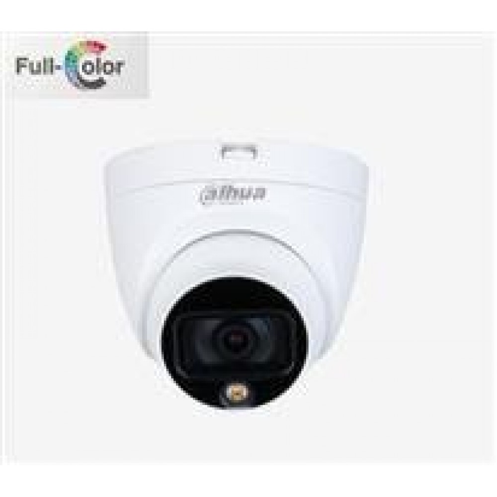 HAC-HDW1209TLQ-LED-0280B / DAHUA HAC-HDW1209TLQ-LED 2MP 2.8mm Full-Color HDCVI IR Dome Kamera