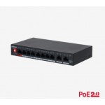 DAHUA PFS3010-8GT-96-V2 8GE PoE Port (96W), 2GE Uplink Switch