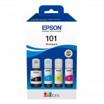 EPSON T03V6 (101) EcoTank Black 127 ml  Cyan 70 ml  Magenta 70 ml Yellow 70 ml