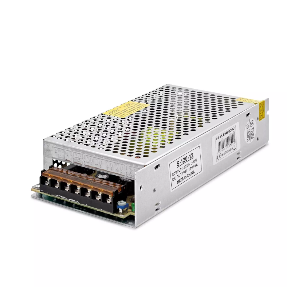 HADRON HD8203 ADAPTÖR METAL 12V 10A 20*10*4