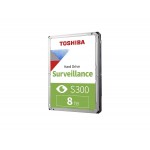 HDWT380UZSVA / TOSHIBA S300 Surveillance 8 TB 7200RPM 256MB 7/24 DVR,NVR için Güvenlik HDD