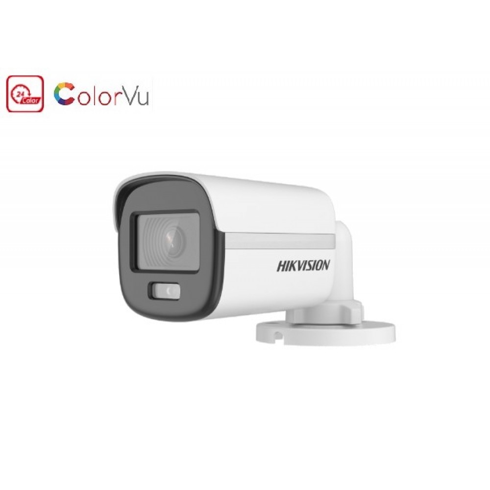 HIKVISION. DS-2CE10DF0T-PF  2MP 3,6mm ColorVu Mini Bullet Kamera