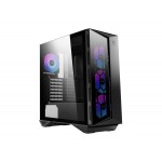 MSI MPG GUNGNIR 110R Temperli Cam 3 x A-RGB Fan, 1x120mm Fan ATX Gaming Bilgisay