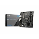 PRO H610M-B DDR4 / MSI PRO H610M-B DDR4 SOKET 1700 DDR4 3200(OC) PCI-E G4 ,M.2 USB3.2 , 1G LAN mATX