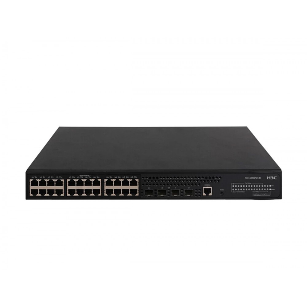 S5024PV3-EI / H3C S5024PV3-EI 24GE Ports, 4xSFP L2 Yönetilebilir Switch