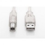 SL-U2005 / S-LINK SL-U2005  5m Şeffaf USB2.0 Yazıcı Kablosu