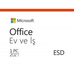 T5D-03488 / MS OFFICE 2021 HOME AND BUSINESS TURKCE-INGILIZCE ELEKTRONIK LISANS T5D-03488