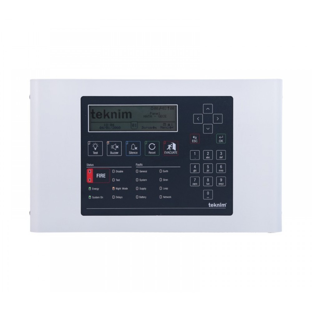 TEKNİM TFP-1240 Analog Adresli Tekrarlayıcı Panel